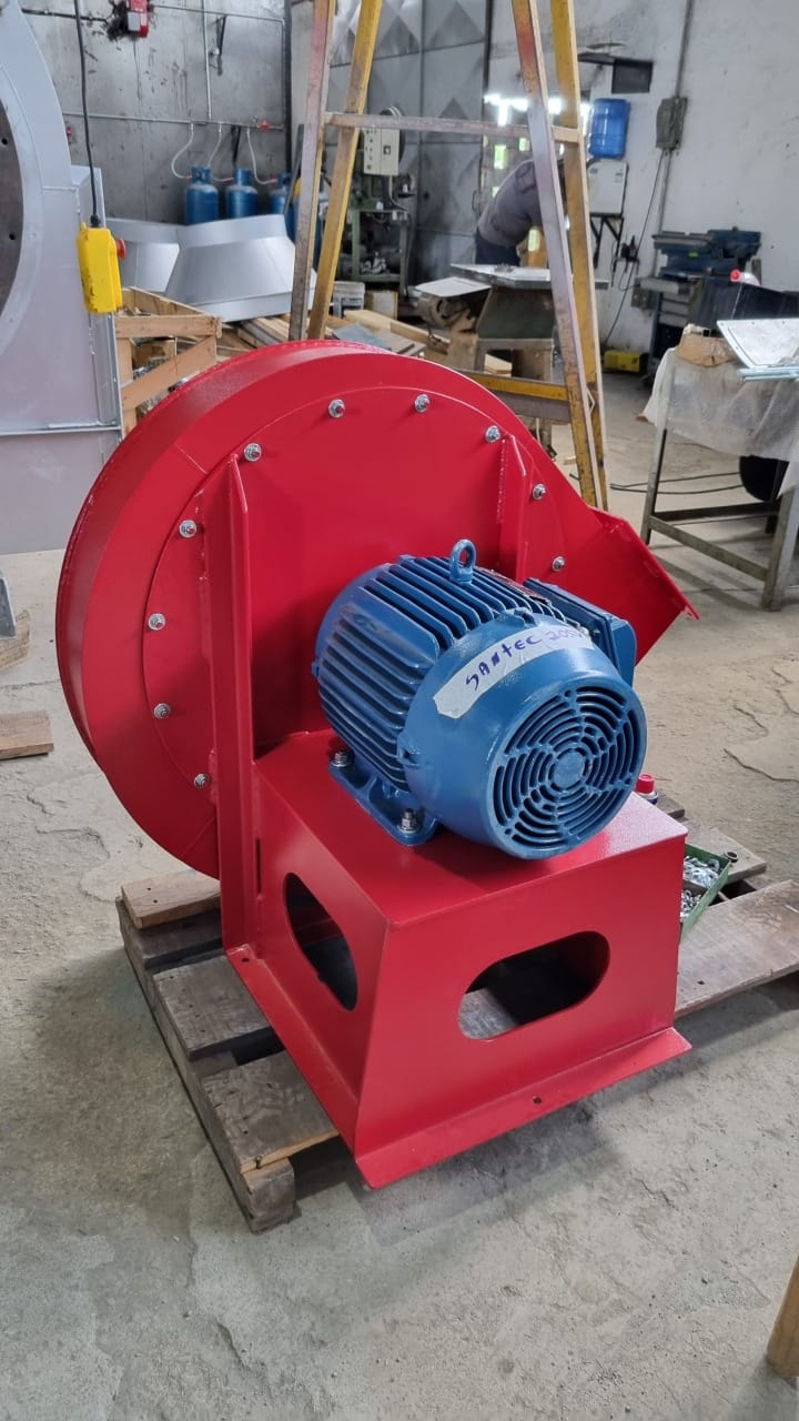 Ventilador Centrifugo para Ar de Combustao